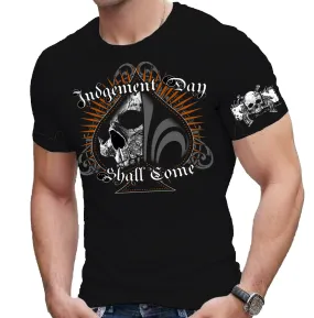 Judgement Day Shall Come / Ace of Spades- Black - Mens