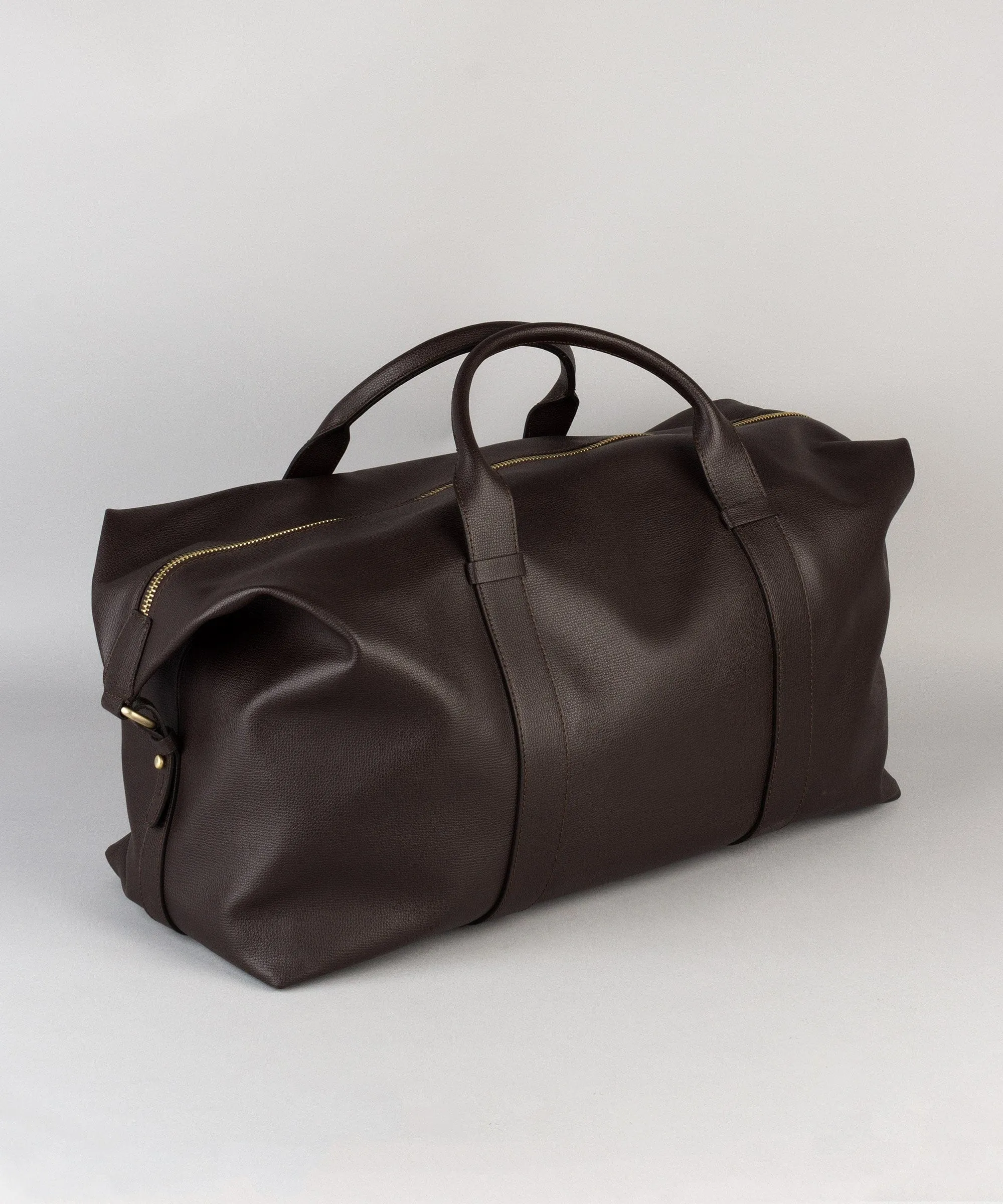 Leather Weekender