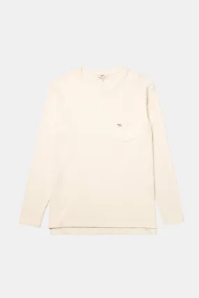 LONG SLEEVE TERRY OFF-WHITE