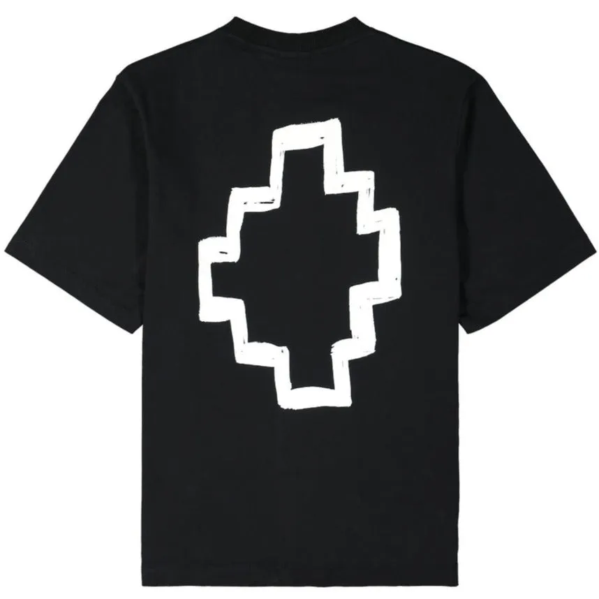 Marcelo Burlon Tempera Cross Over T-Shirt Black