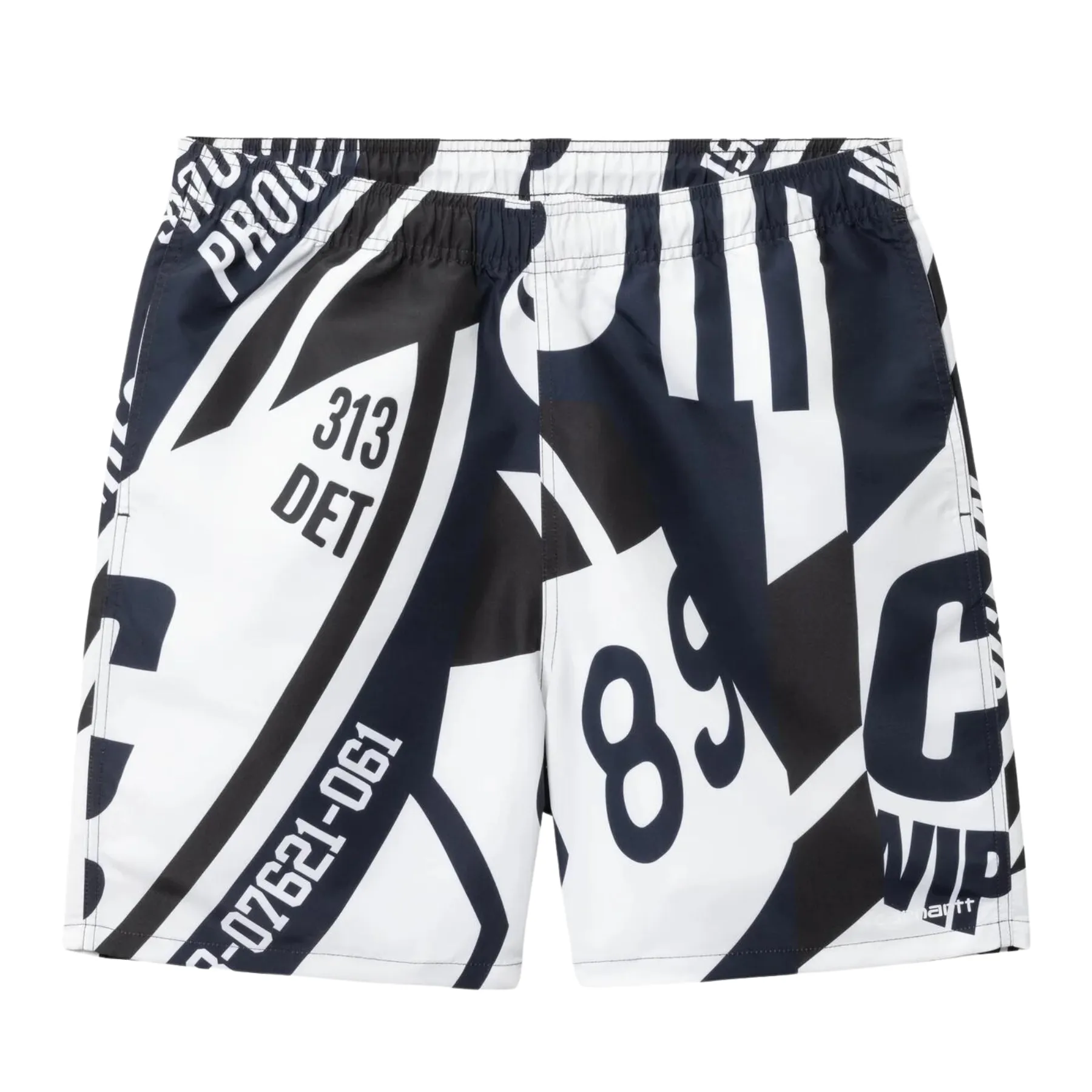 Men's Carhartt WIP Island Swim Trunks - Atom Blue Marina Print