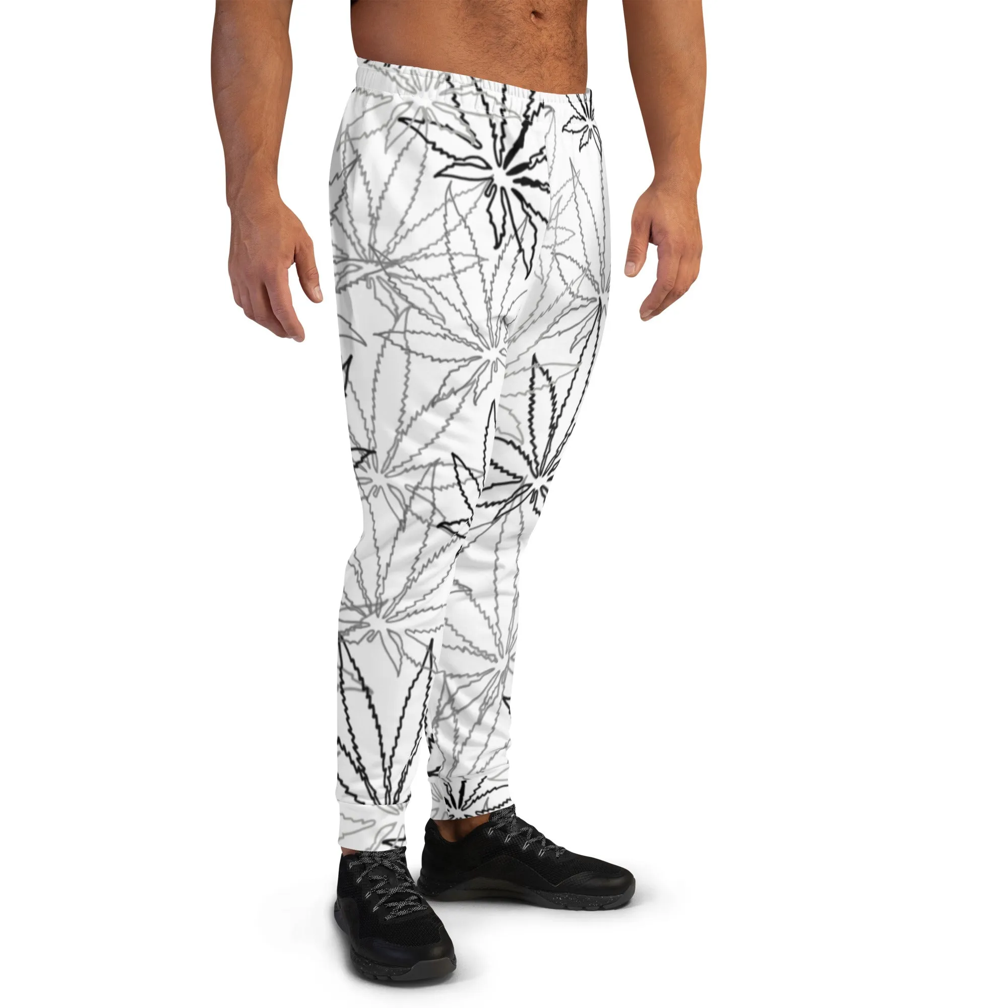 Men's White Leaf E4SO Joggers