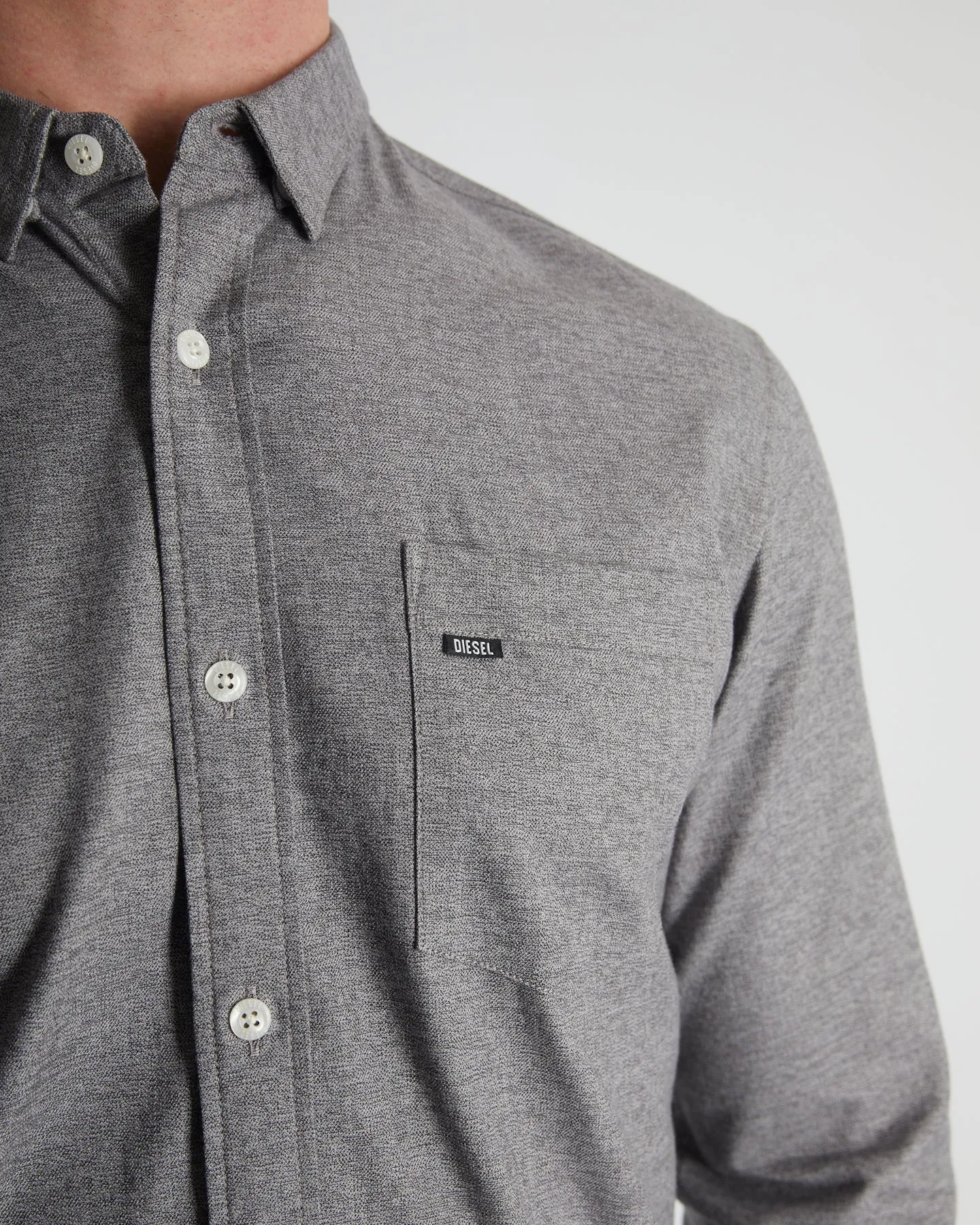 Milton Grindle LS Shirt Grey