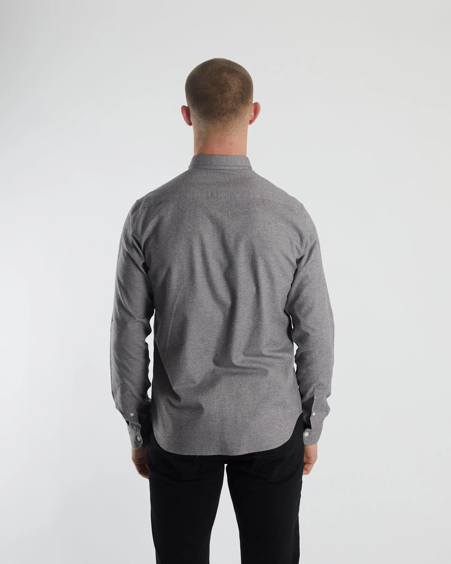 Milton Grindle LS Shirt Grey