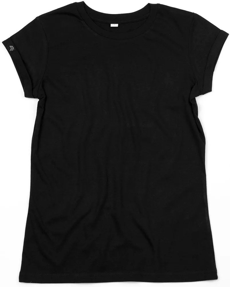 MTS M081 Women's Bio-Baumwolle Roll Sleeve T-Shirt XS-XL