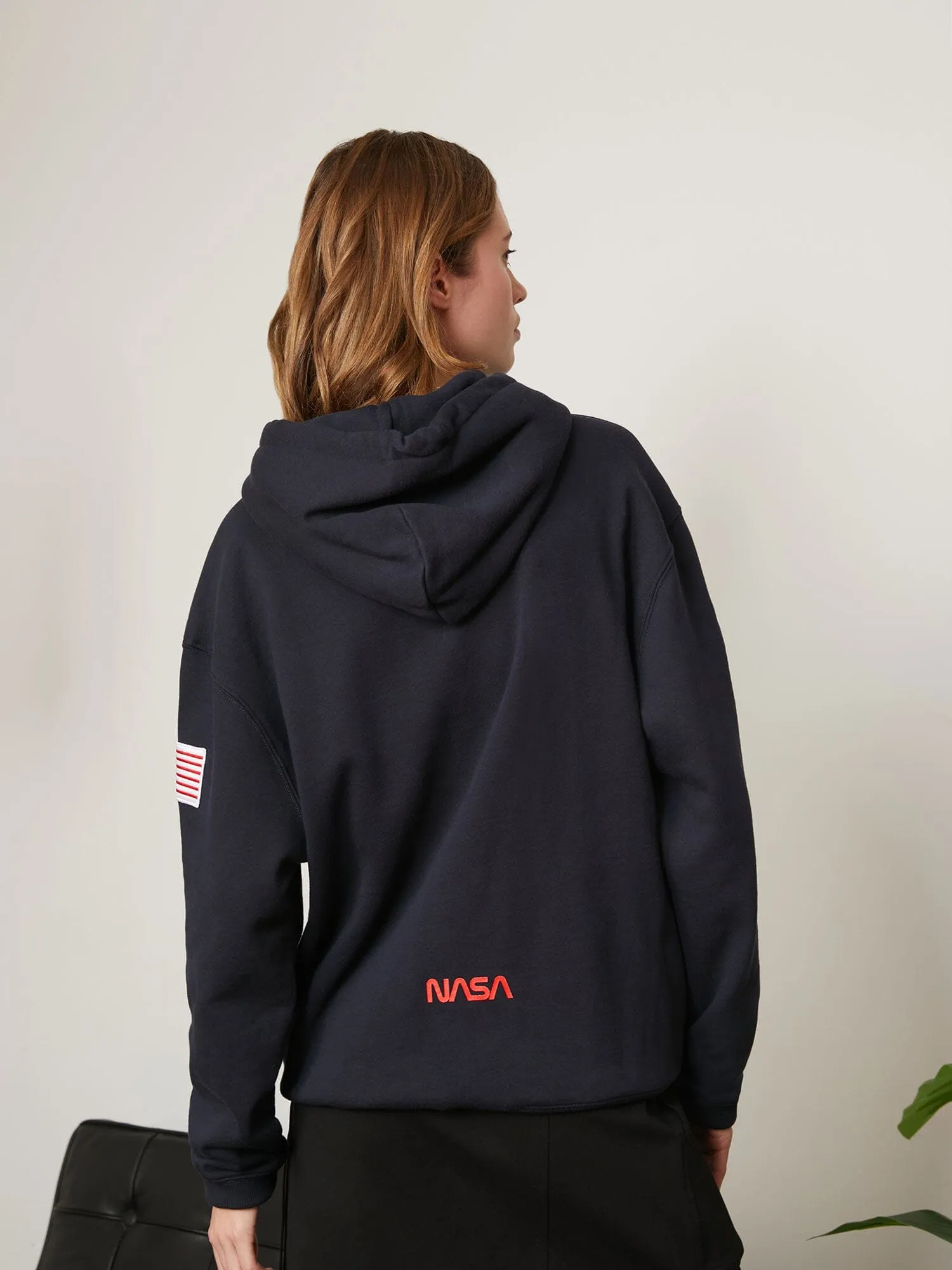 NASA WORM LOGO HOODIE