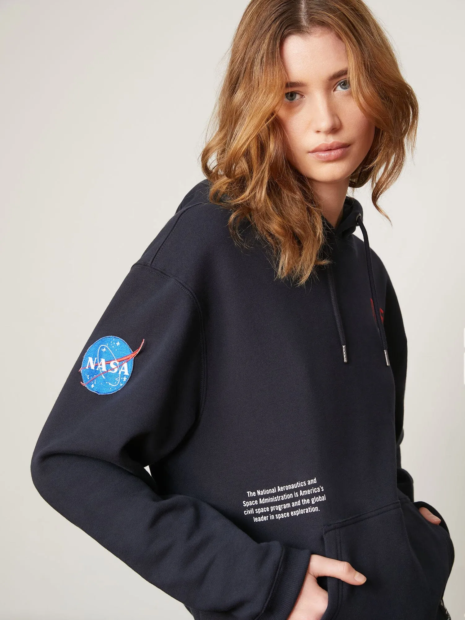 NASA WORM LOGO HOODIE