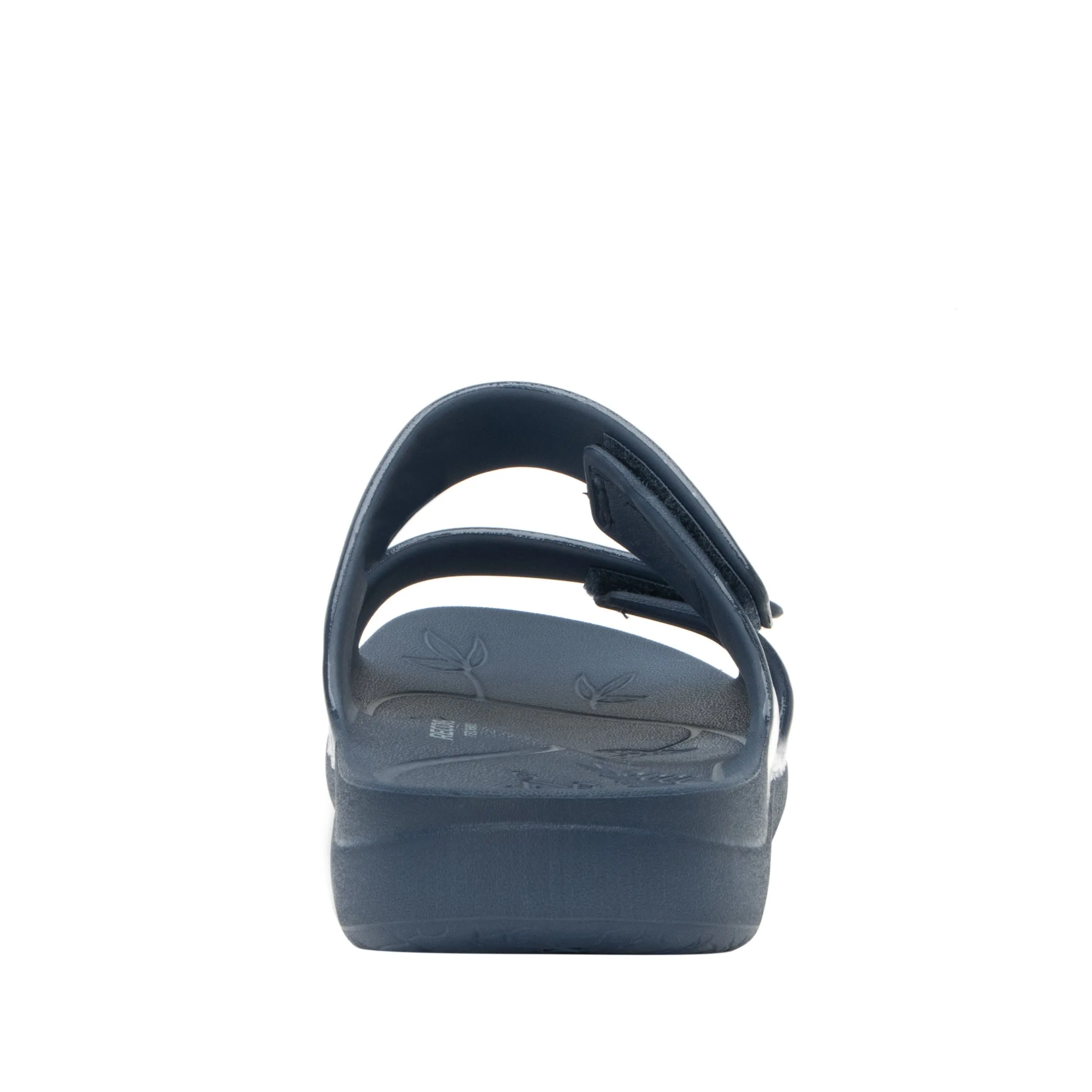 Orbyt Navy Gloss Sandal