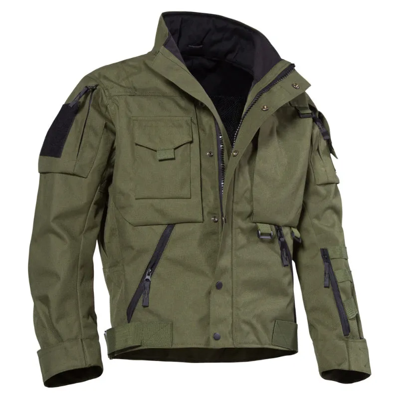 Outdoor Waterproof Stand Collar Men's Jacket