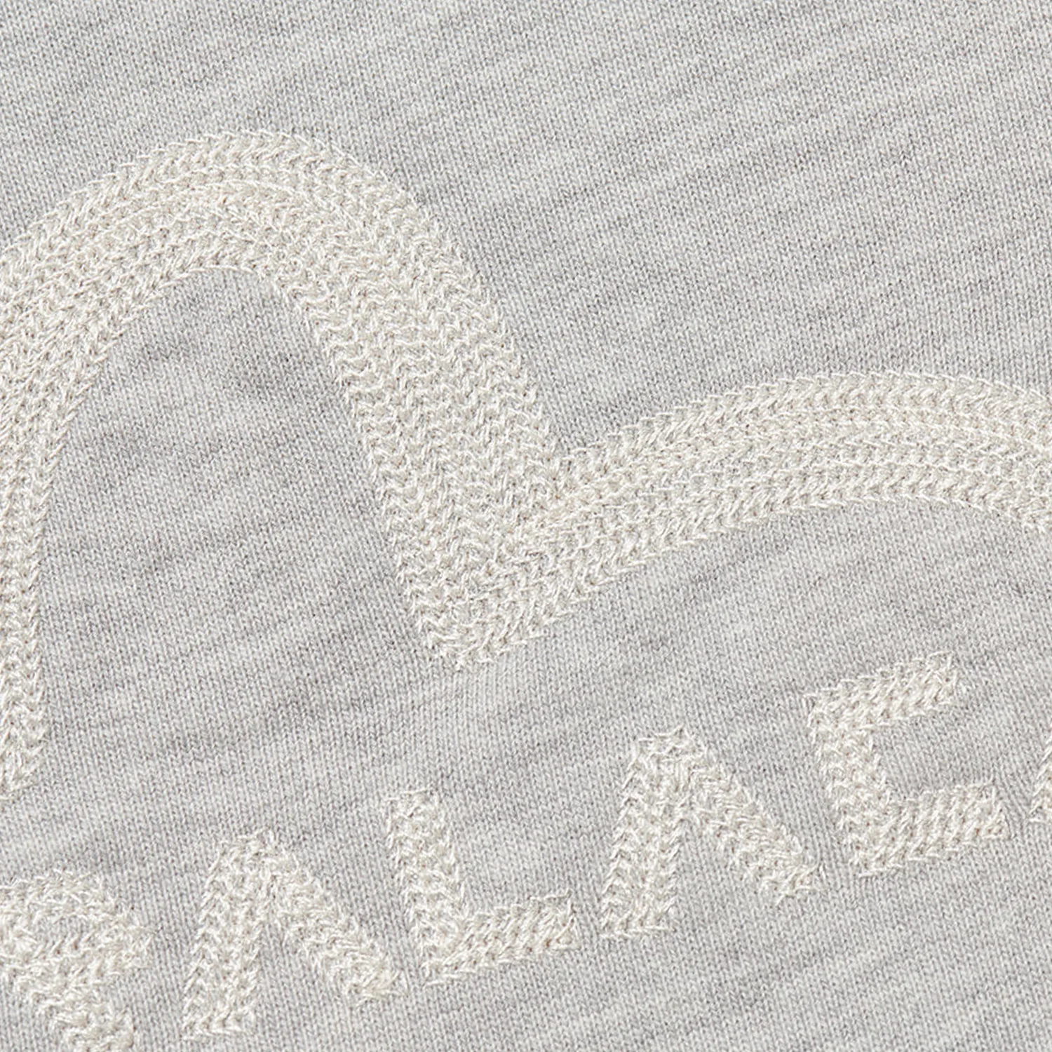 Palace x Evisu Zip Sweatshirt Grey Marl