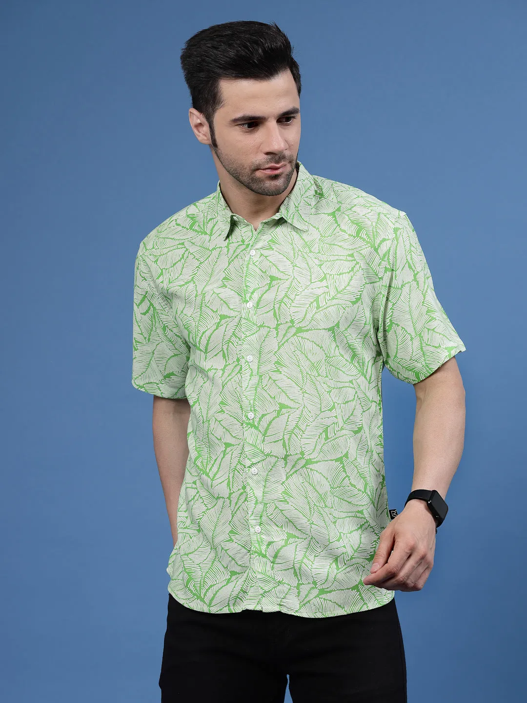 Palm Paradise Rayon Shirt