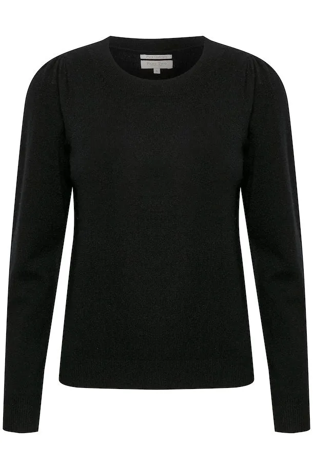 PART TWO EVINA CASHMERE SWEATER BLACK