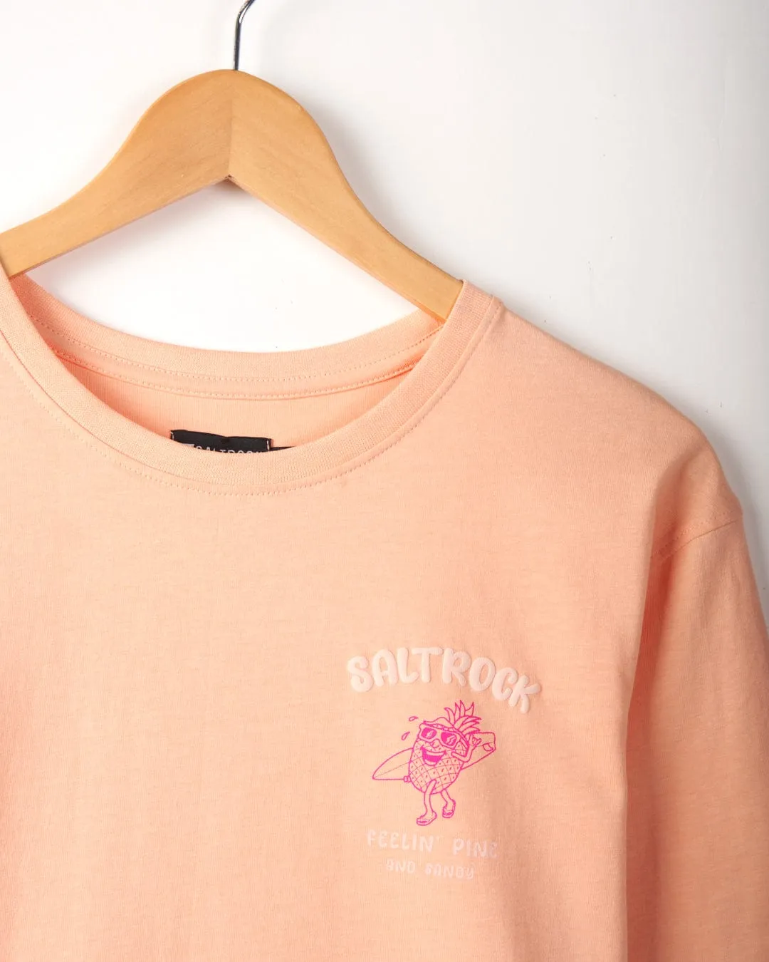 Pine And Sandy - Mens T-Shirt - Peach