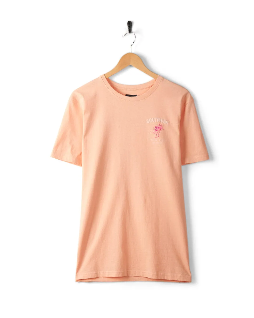 Pine And Sandy - Mens T-Shirt - Peach