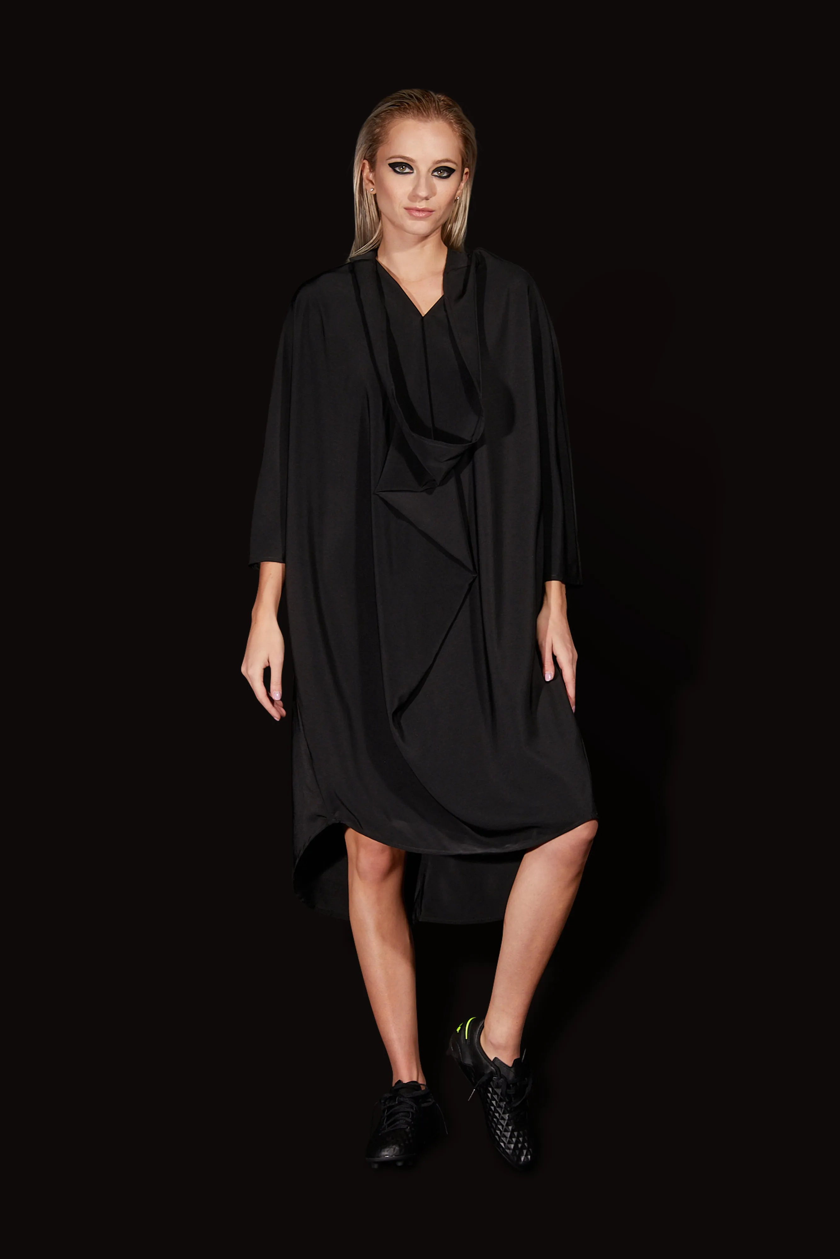 Poly Poncho Dress