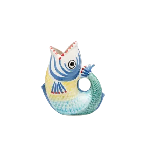 Popolo Blue Paolo Fish Vase