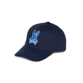 Psycho Bunny Mens Pisani Baseball Hat - Navy