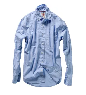 Relwen Light Blue Poplin Boathouse Buttondown Shirt