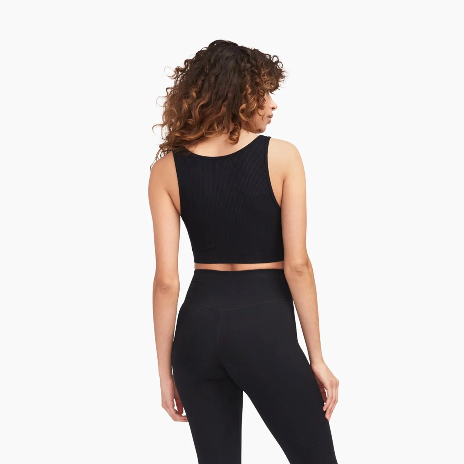 Ribbed Lightweight Cropped Tank