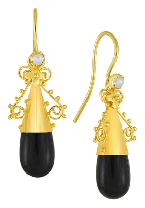 Salome Onyx Earrings