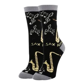 Sax Addict Socks