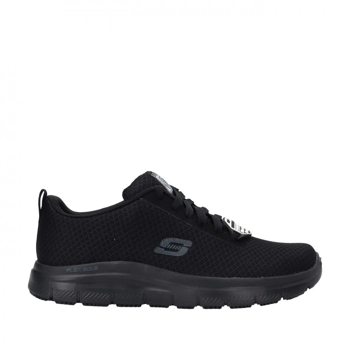 Scarpe Casual da Uomo SKECHERS art.77125EC sneakers nero Scarpe da lavoro