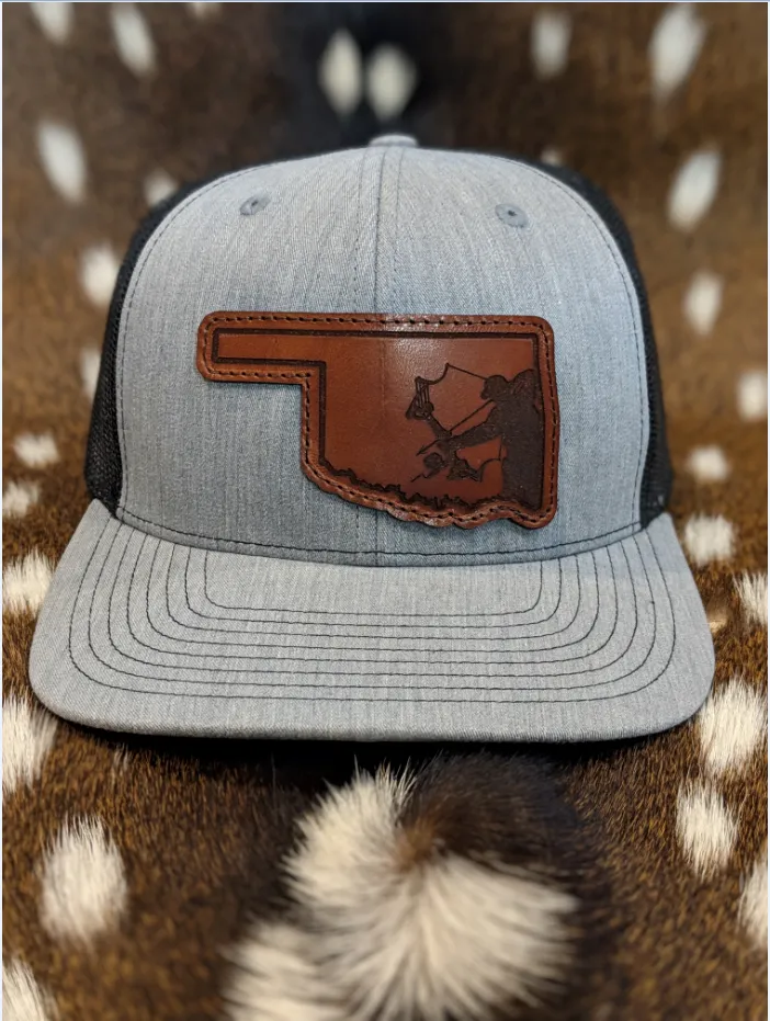 State of Oklahoma Bowfisherman PATCH Hat