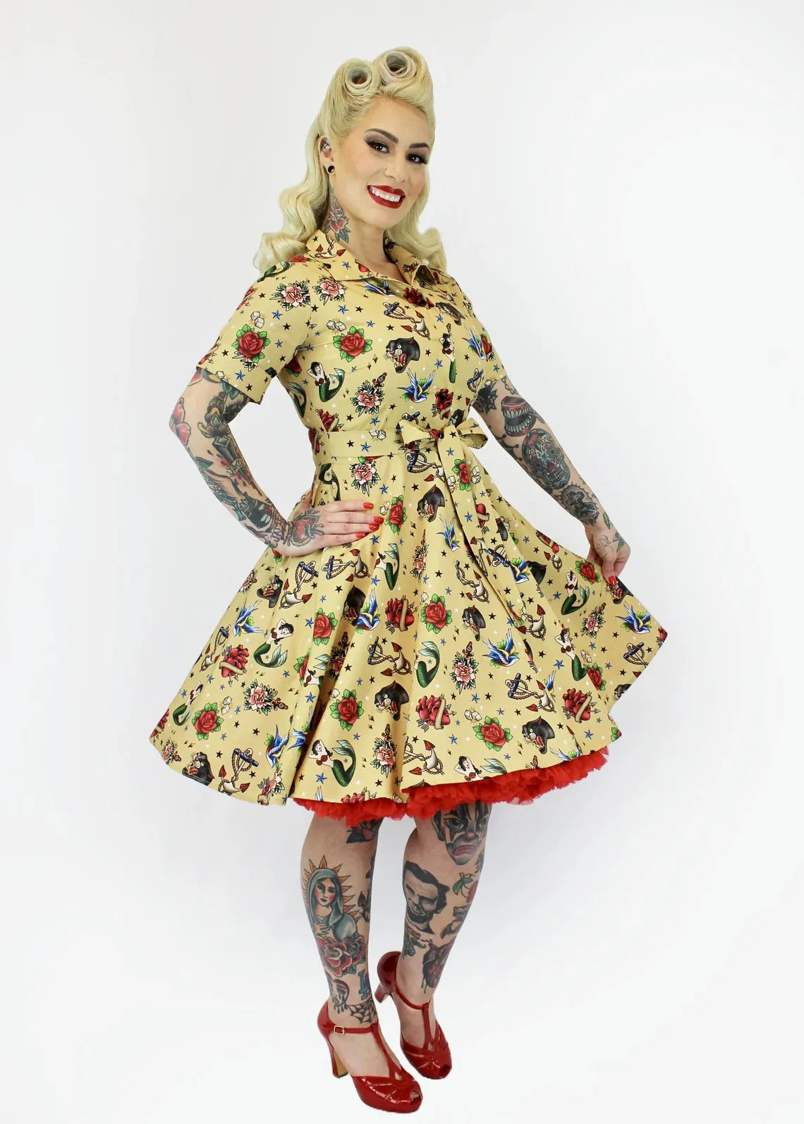 Tattoo Art Vintage Inspired Dress #TACD