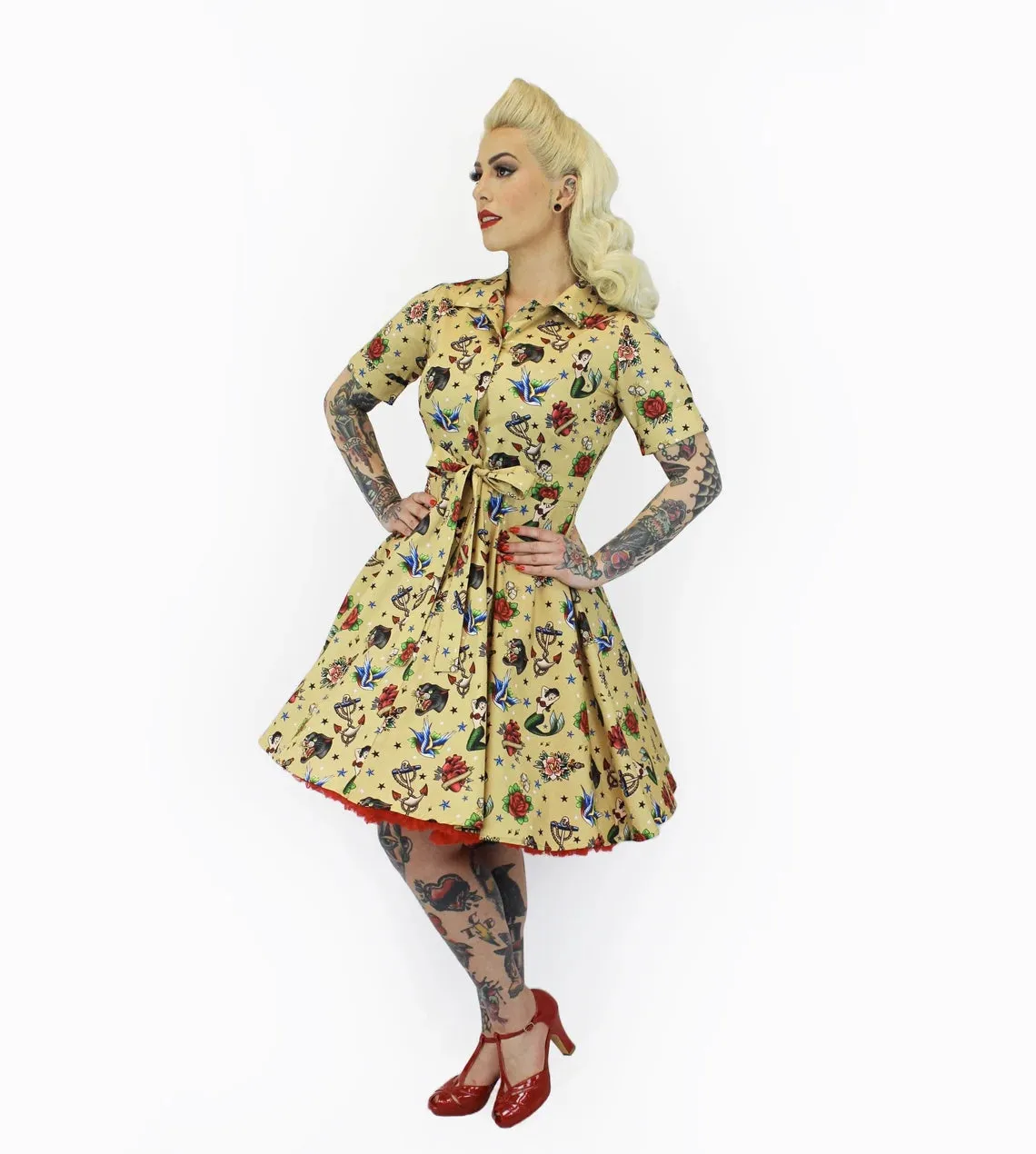 Tattoo Art Vintage Inspired Dress #TACD