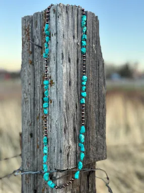 The Calamity Jane Copper and Turquoise Necklace