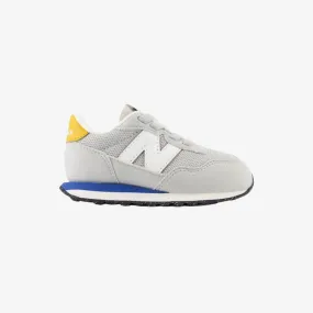 toddler new balance 237 bungee (grey/blue)