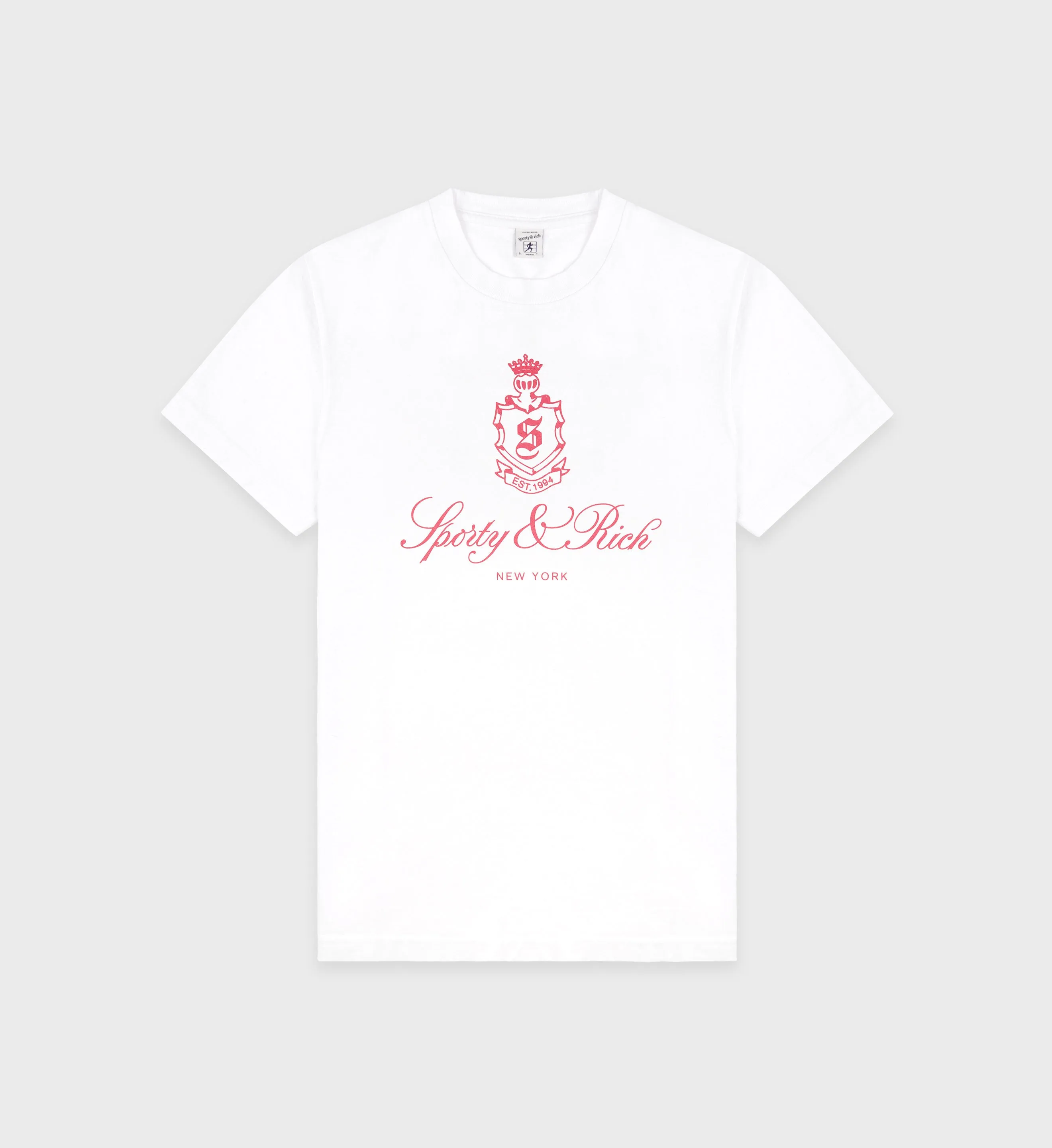 Vendome T-Shirt - White/Cotton Candy