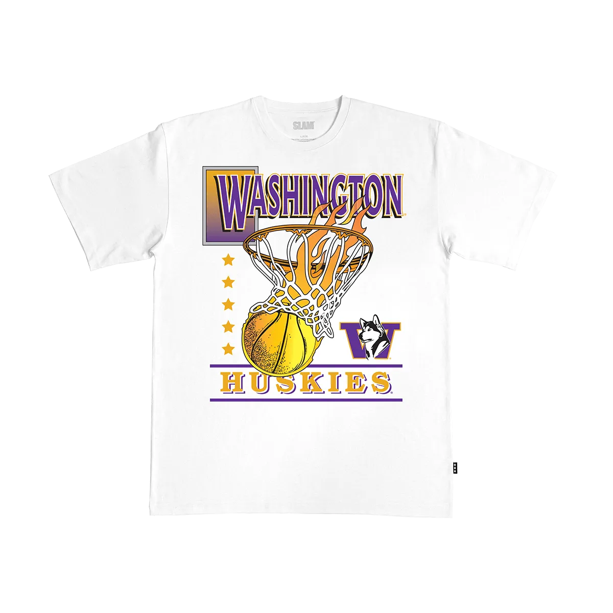 Washington Hoops Vault Heavy Tee