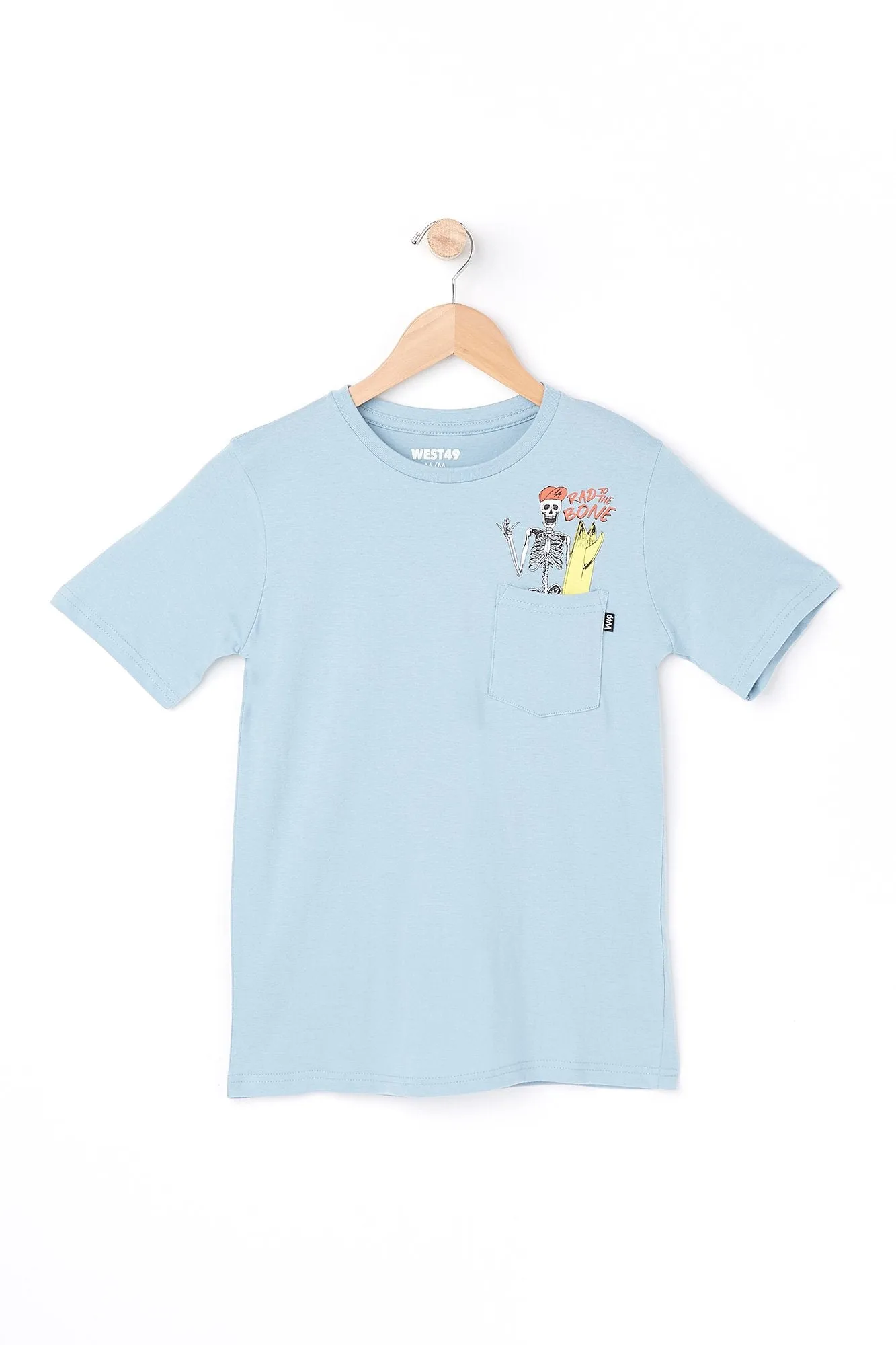 West 49 Youth Ride The Wave Pocket Tee