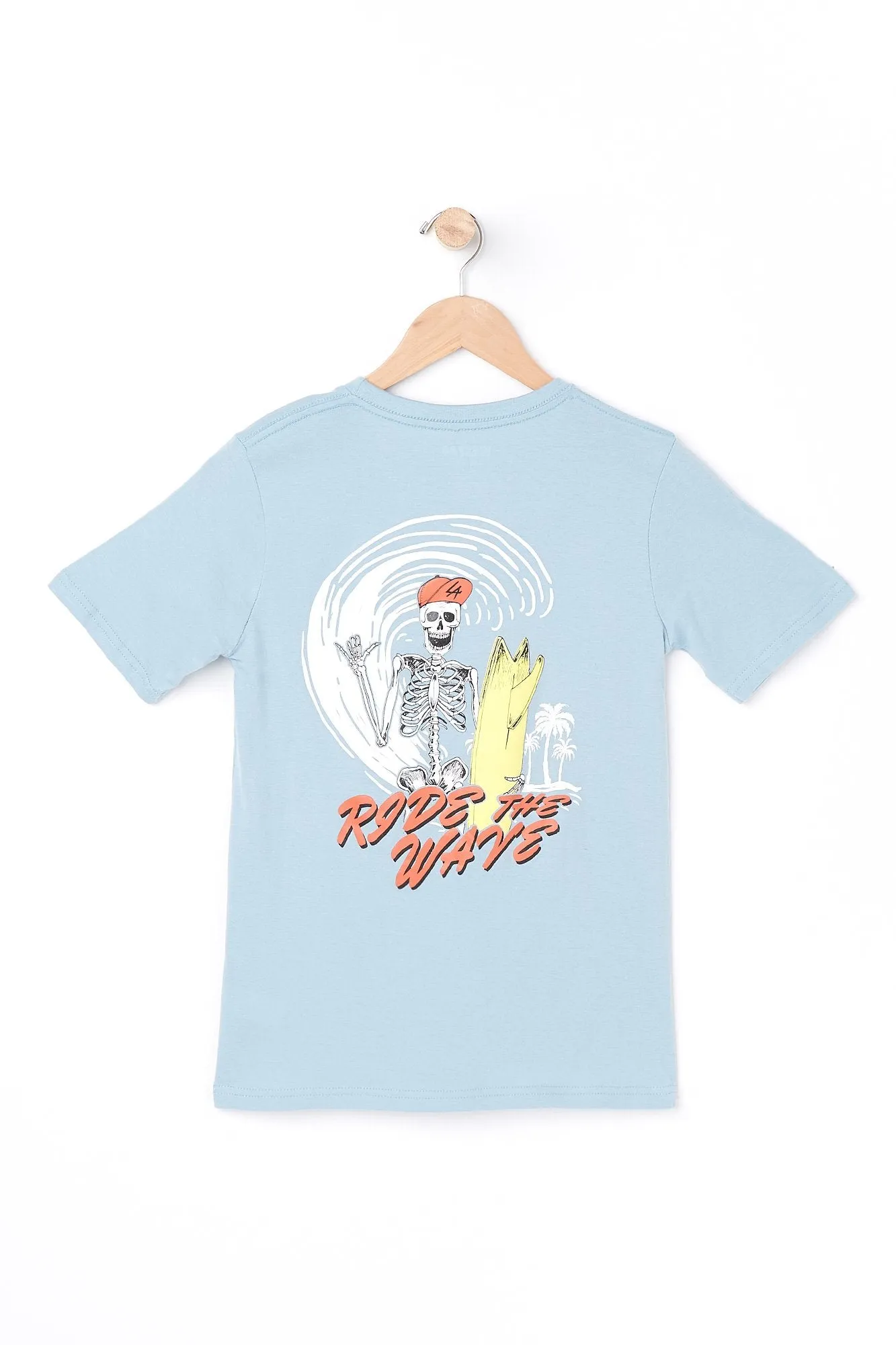 West 49 Youth Ride The Wave Pocket Tee