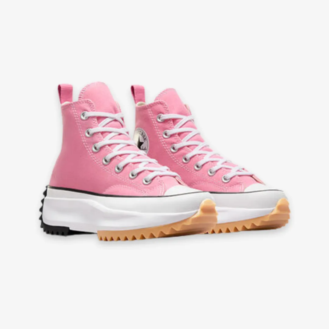 womens converse run star hike hi (oops pink/white/black)