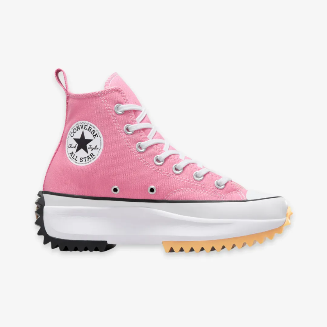 womens converse run star hike hi (oops pink/white/black)