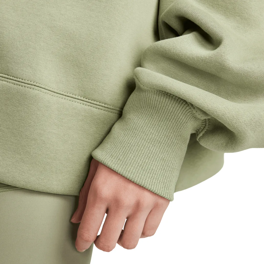 Women's Nike Sportswear Phoenix Fleece Over-Oversized Cardigan - Oil Green/Black