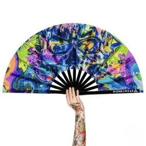 XL Festival Fan - UV Reactive, Skull and Bass